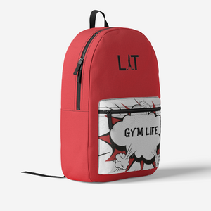 Retro "GYM LIFE" Trendy Backpack